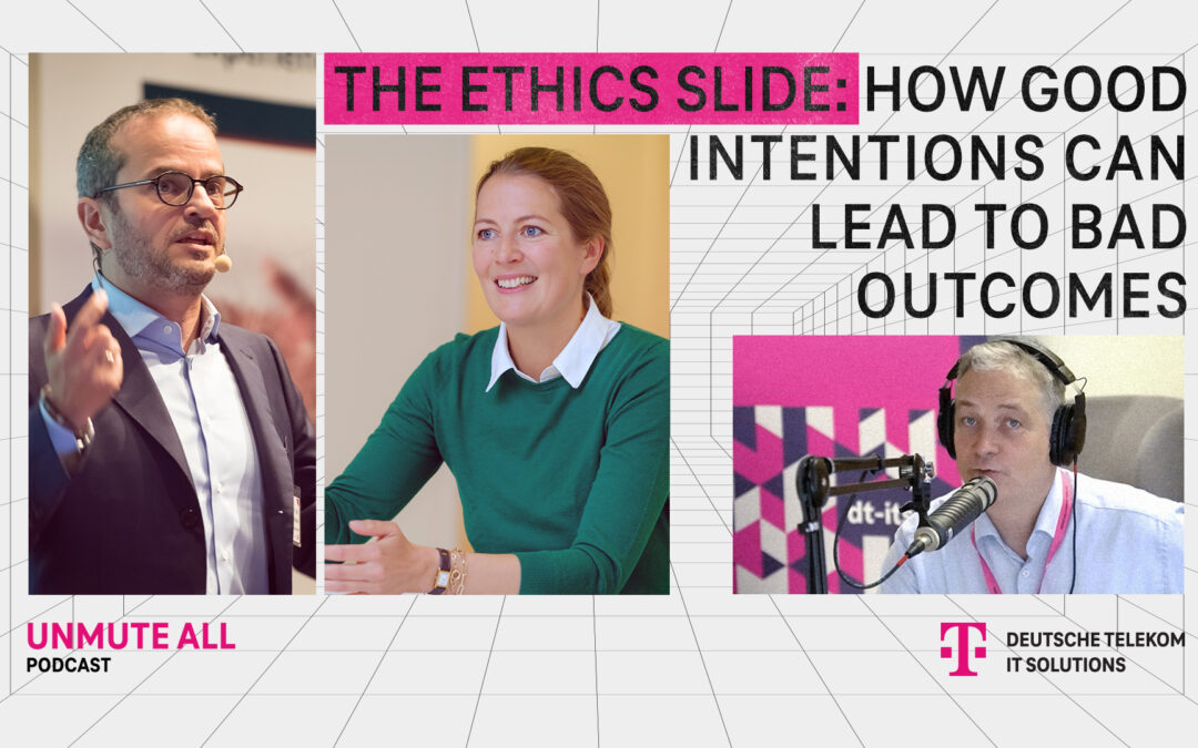 The ethics slide: how good intentions can lead to bad outcomes