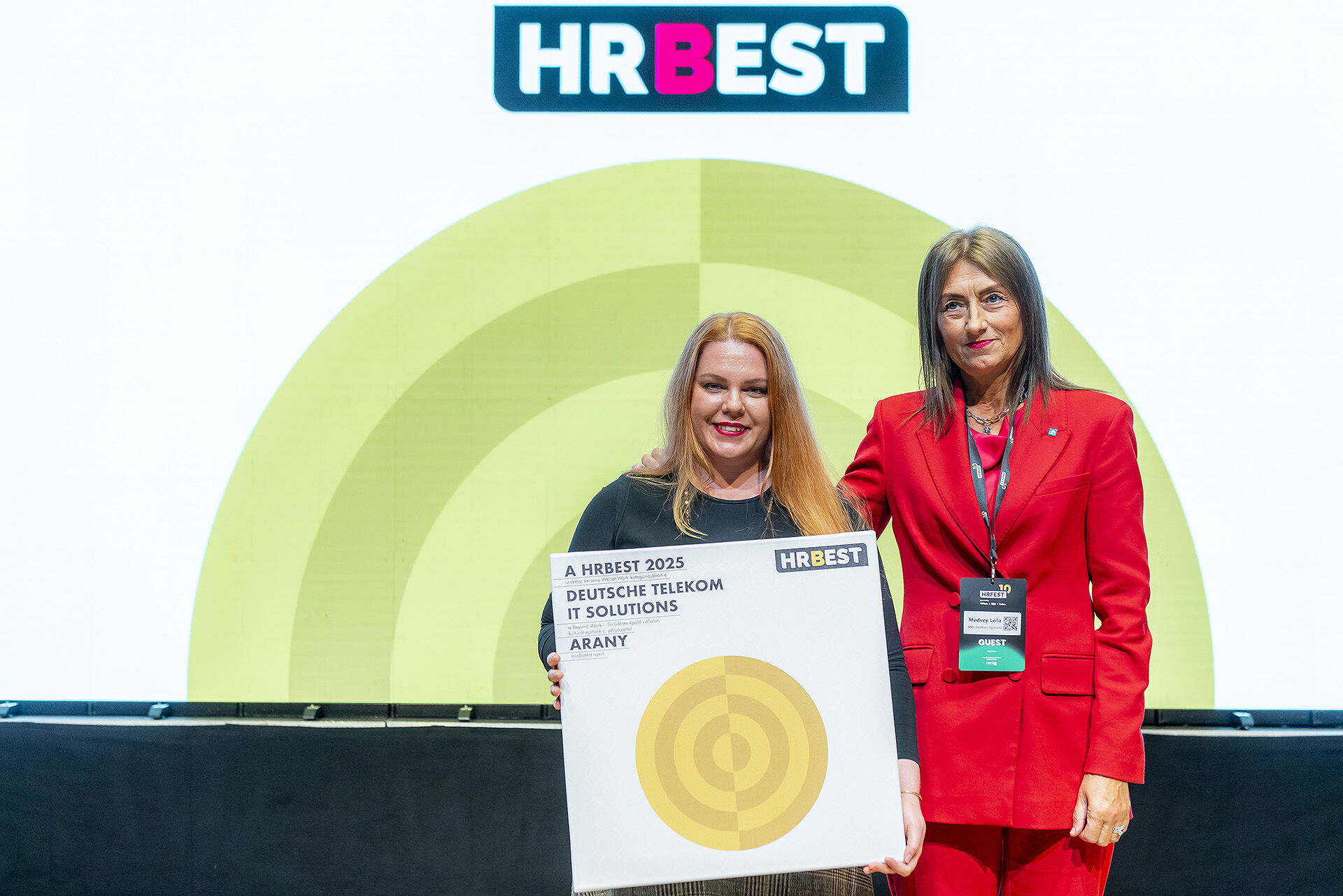Belley Éva, HR igazgató | Kónya László, ügyvezető |a Deutsche Telekom IT Solutions