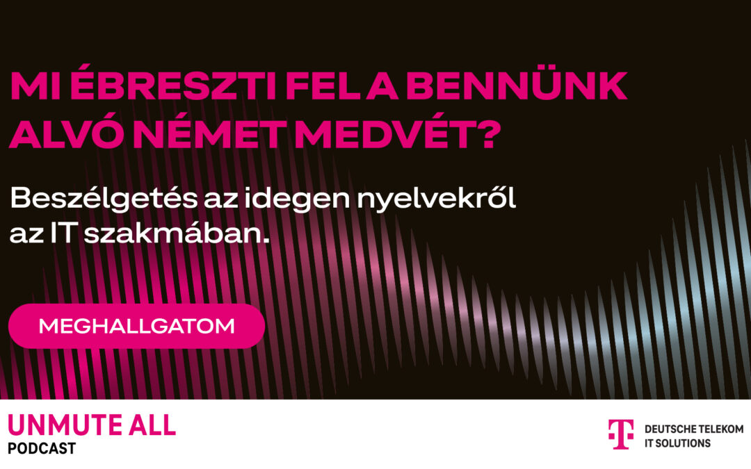 Mi ébreszti fel a bennünk alvó német medvét? – Beszélgetés az idegen nyelvekről az IT szakmában