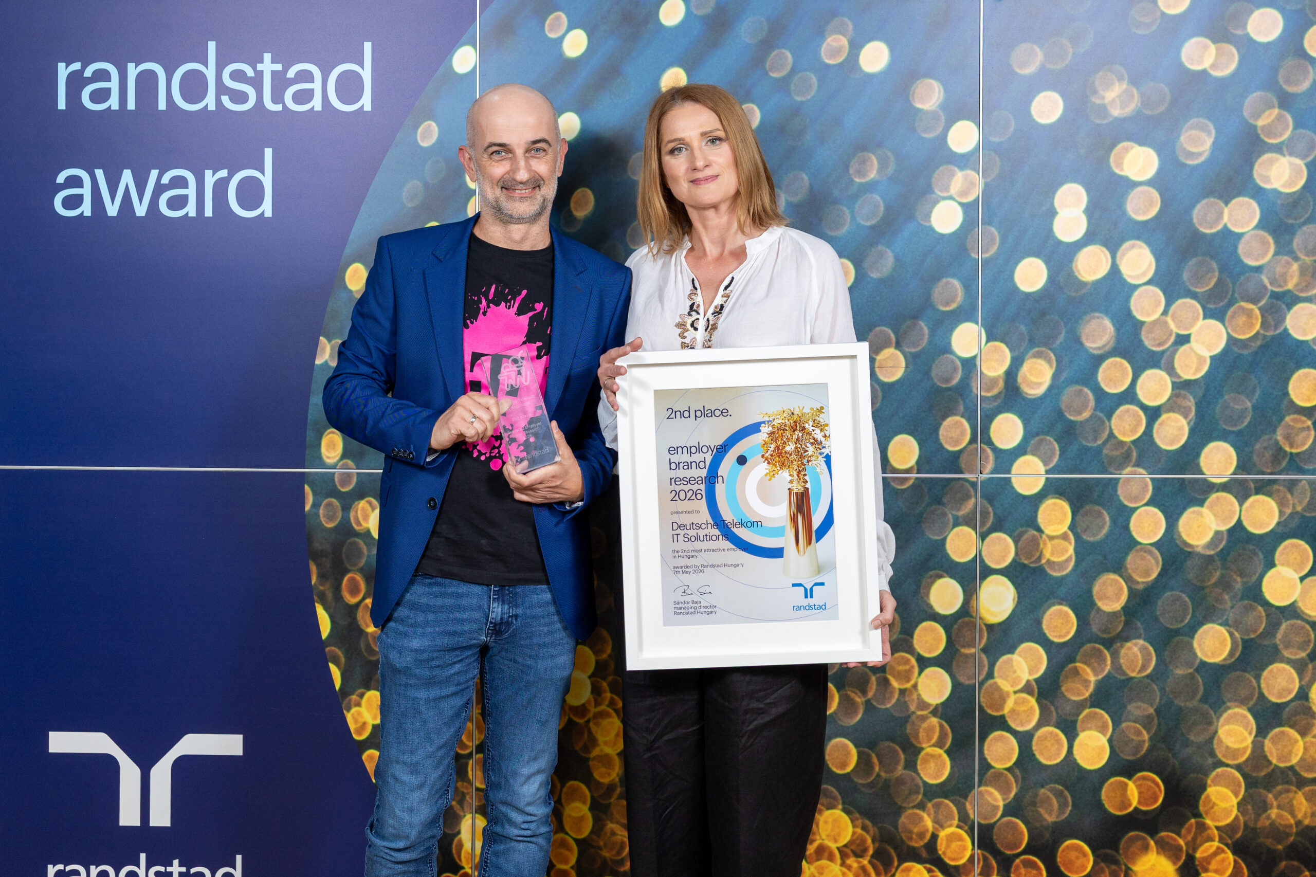 Belley Éva, HR igazgató | Kónya László, ügyvezető |a Deutsche Telekom IT Solutions